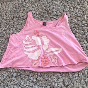 Free People casual crop tank 🌸